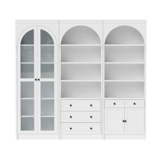 Relievo Grand Arched Storage Display Wall Unit