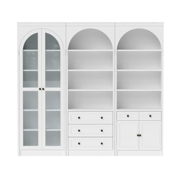 Relievo Grand Arched Storage Display Wall Unit