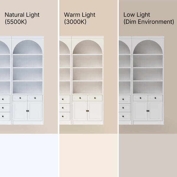 Relievo Grand Arched Storage Display Wall Unit
