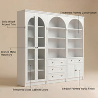 Relievo Grand Arched Storage Display Wall Unit
