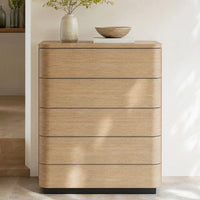 Orbis 5-Drawer Curved Chest