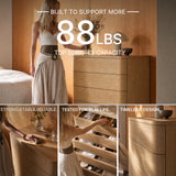 Orbis 5-Drawer Curved Chest