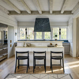 Modern Kitchen Island with Built-In Power Outlet and Dual-Level Tabletop