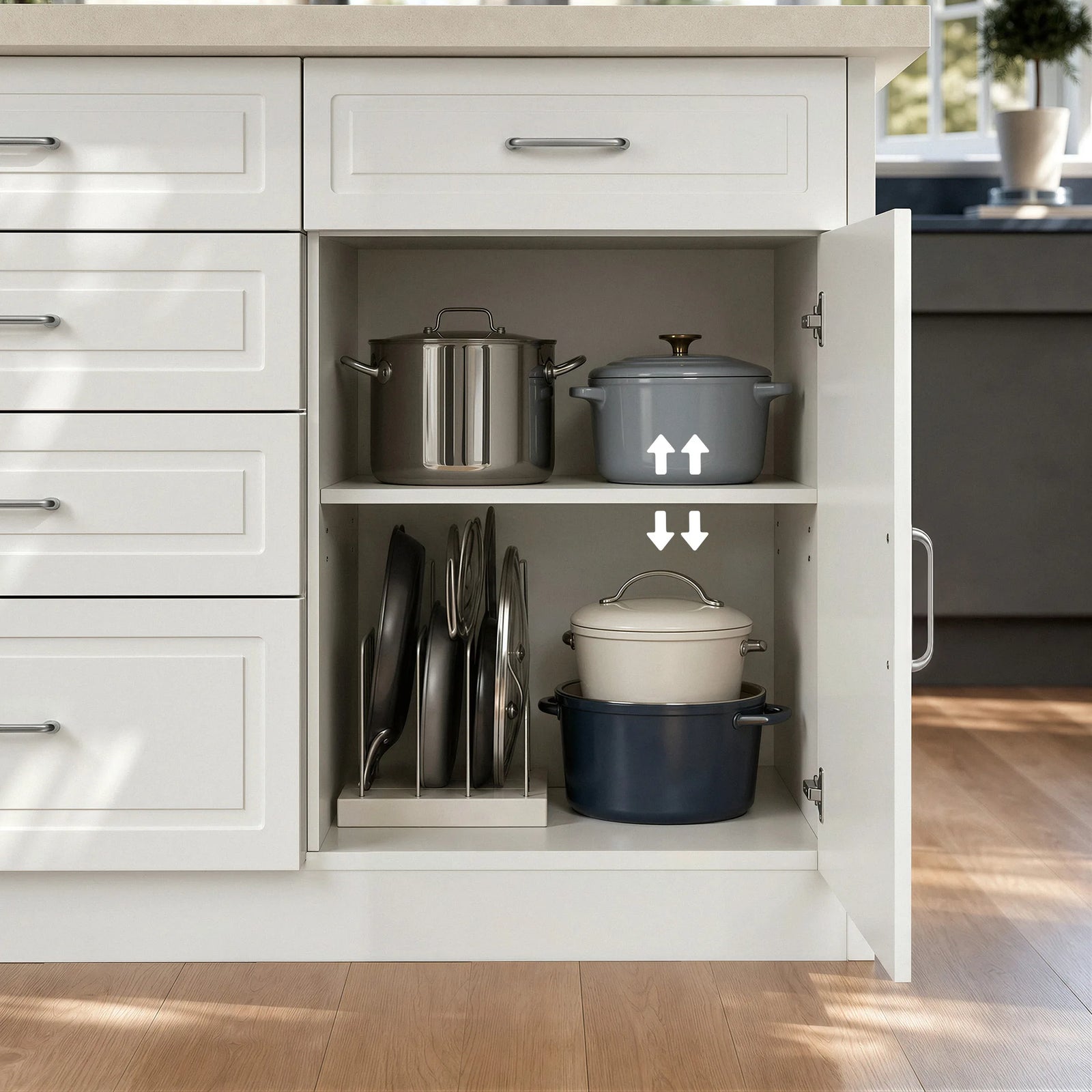 Adjustable Shelving for Flexible Storage