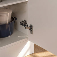 Modern Kitchen Island with Built-In Power Outlet and Dual-Level Tabletop