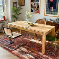 Wave Edge Solid Wood Desk