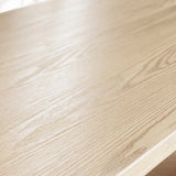 Two-Tone Solid Wood Dining Table