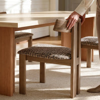 Two-Tone Solid Wood Desk