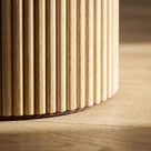 Solid Wood Round Pedestal Dining Table