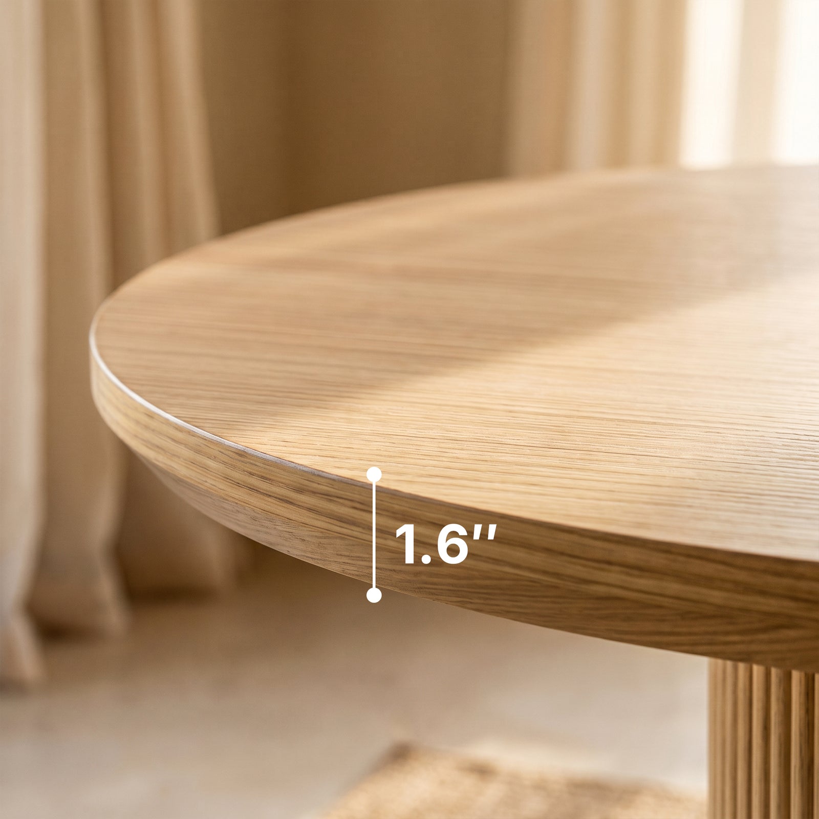 Heavy-duty thick Tabletop