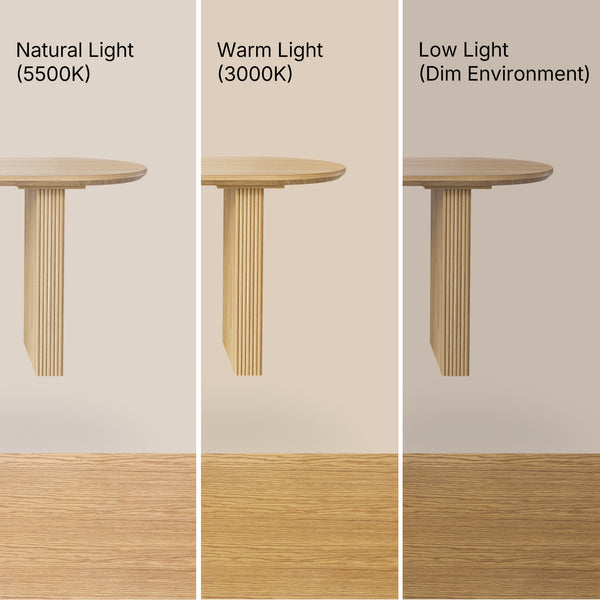 Solid Wood Sculpted Base Dining Table