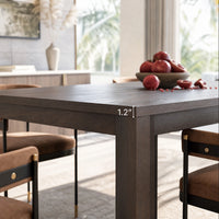 Stepped Leg Dining Table