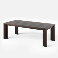 Stepped Leg Dining Table