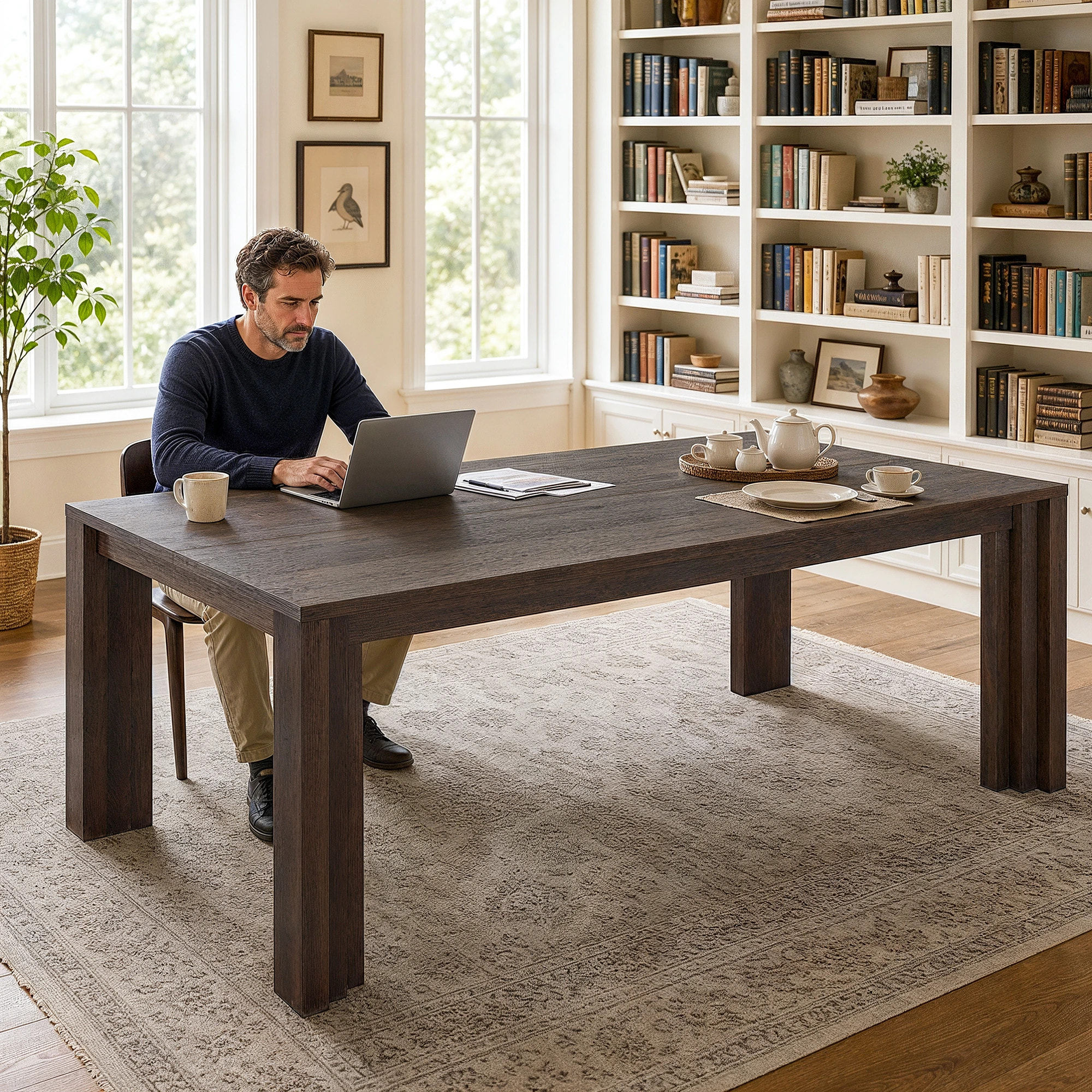 Stepped Leg Desk