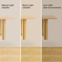 Solid Wood Dining Table with Oak Veneer