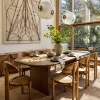 Oval-End Grand Dining Table