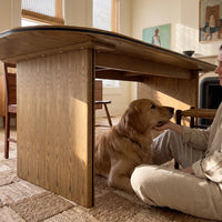 Oval-End Grand Dining Table