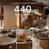 Oval-End Grand Dining Table