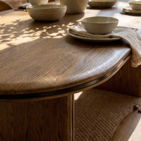 Oval-End Grand Dining Table