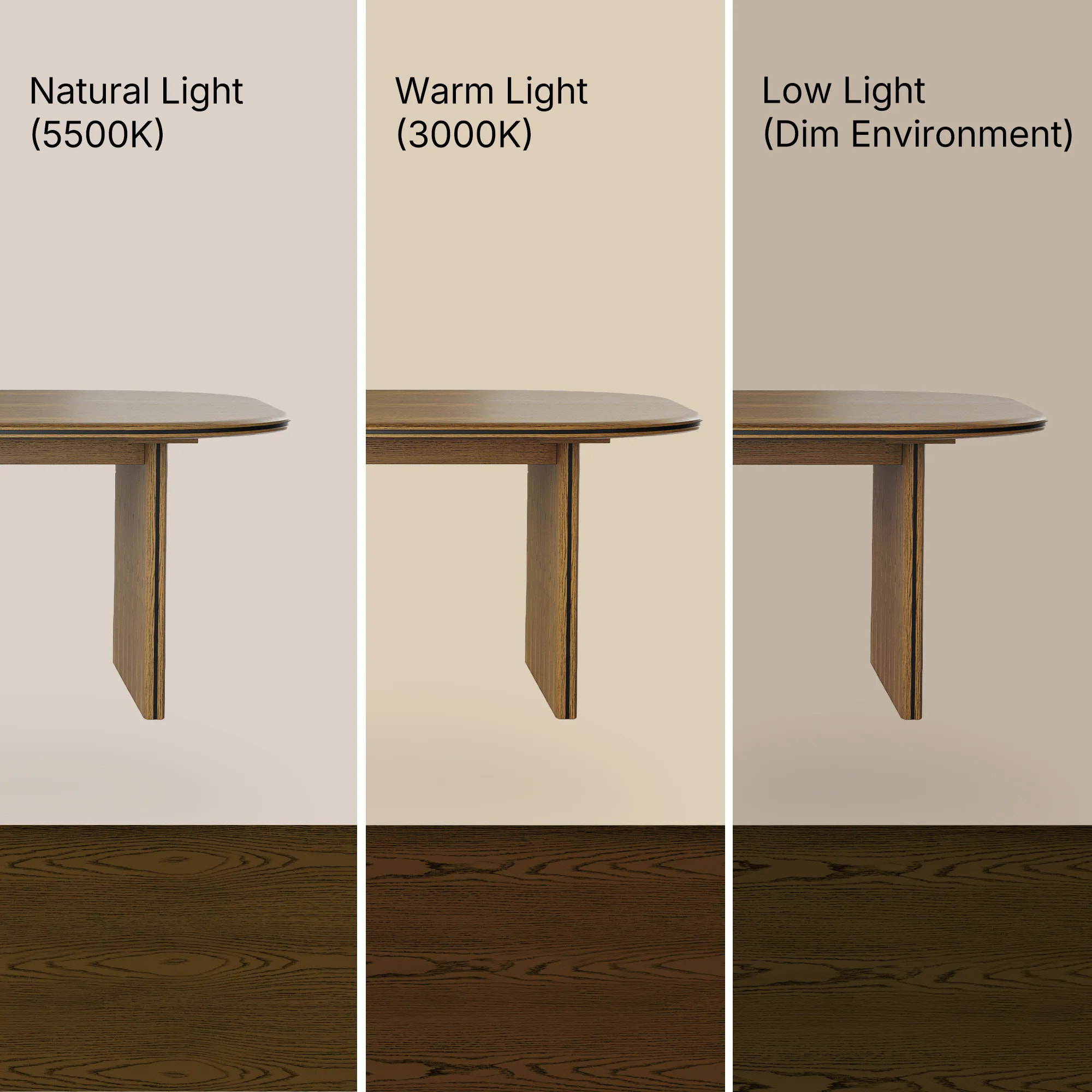 Oval-End Grand Dining Table
