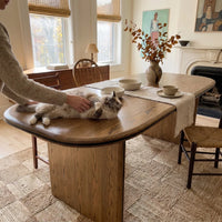 Oval-End Grand Dining Table