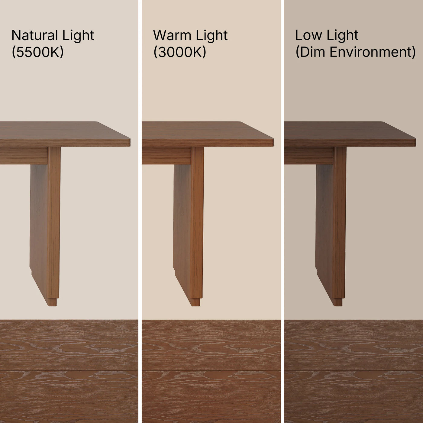 Large Red Oak Solid Wood Dining Table