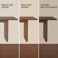 Large Red Oak Solid Wood Dining Table