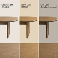 Oval-End Dining Table