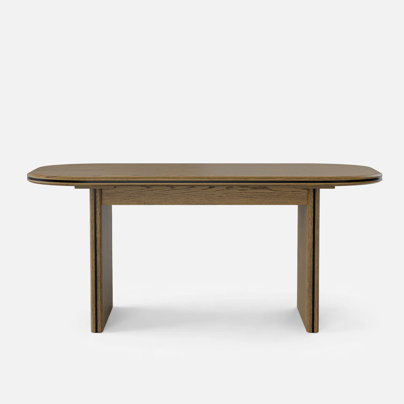 Oval-End Dining Table