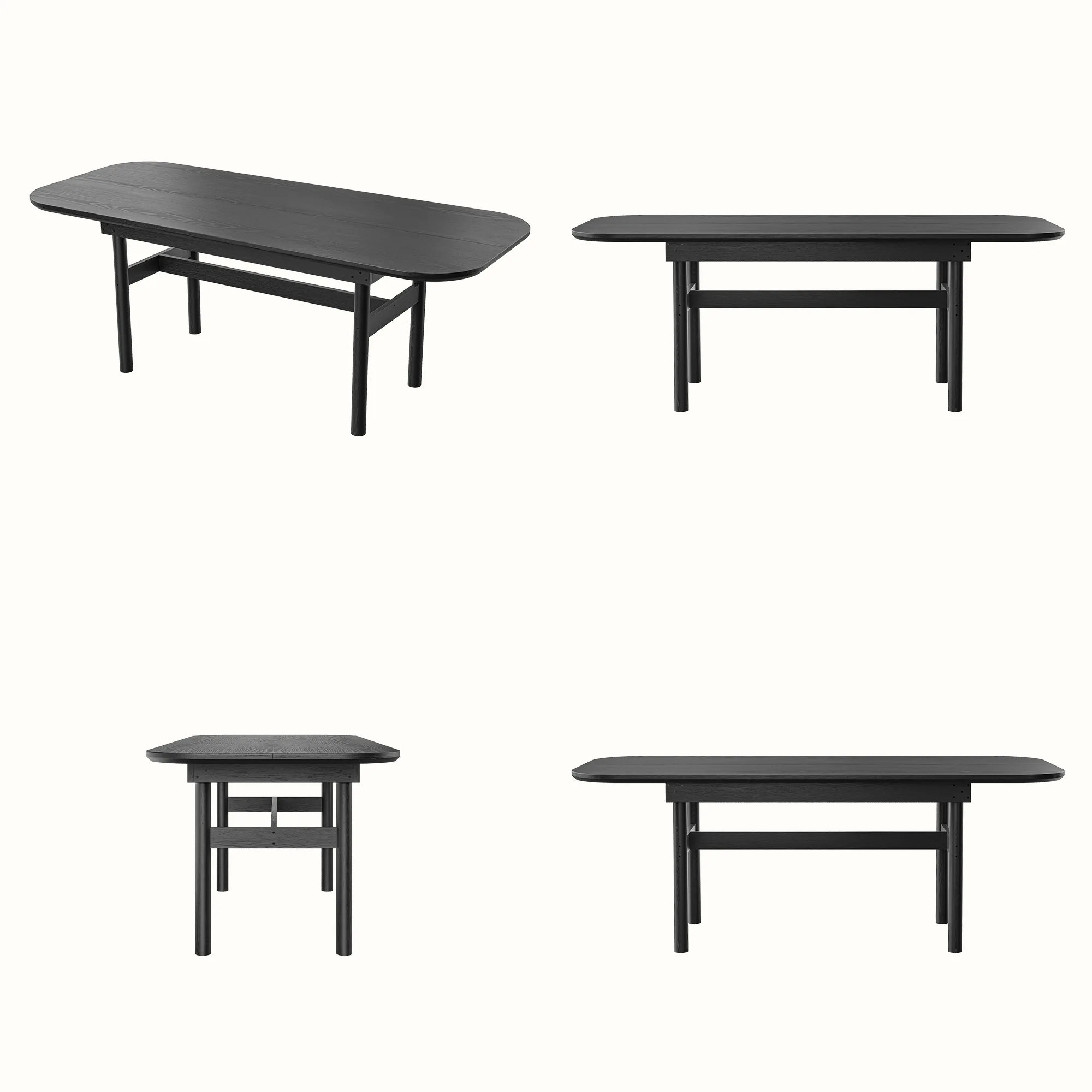 Large Soft Edge Desk