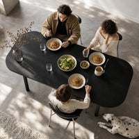 Large Soft Edge Dining Table