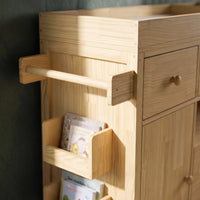Changing Table with Drawers and Shelf