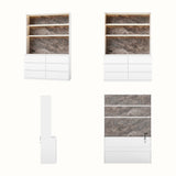 Pantry Cabinet with Built-In Power Outlet