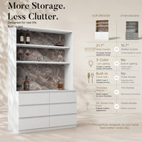 Pantry Cabinet with Built-In Power Outlet