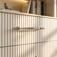 Grand Arched Modular Storage Display Wall Unit with Integrated Lighting