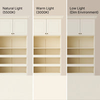 Vestia 4-Door Wardrobe Closet with Drawers