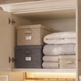 Vestia 4-Door Wardrobe Closet with Pants Rack