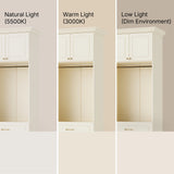 Vestia 2-Door Wardrobe Closet with 3 Drawers