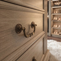 Jewelry Island with Drawers and Storage-Natural