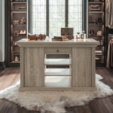 Jewelry Island with Drawers and Storage-Natural