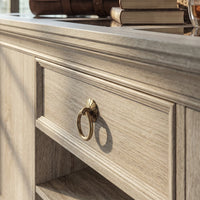 Jewelry Island with Drawers and Storage-Natural