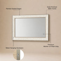 Nacre Wall Mirror