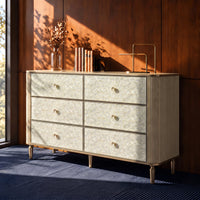 Nacre 6-Drawer Dresser