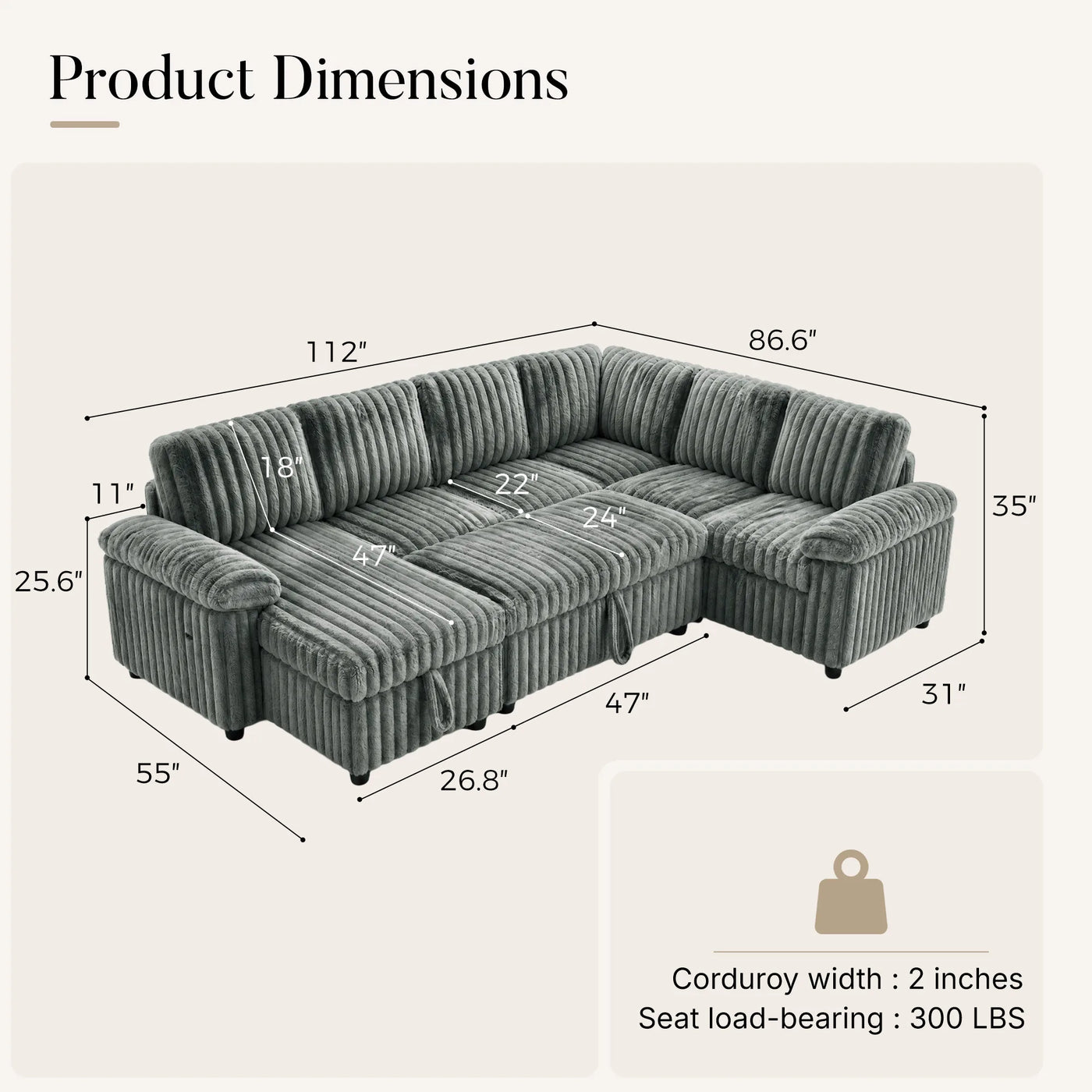 Heimdall Sectional Sofa