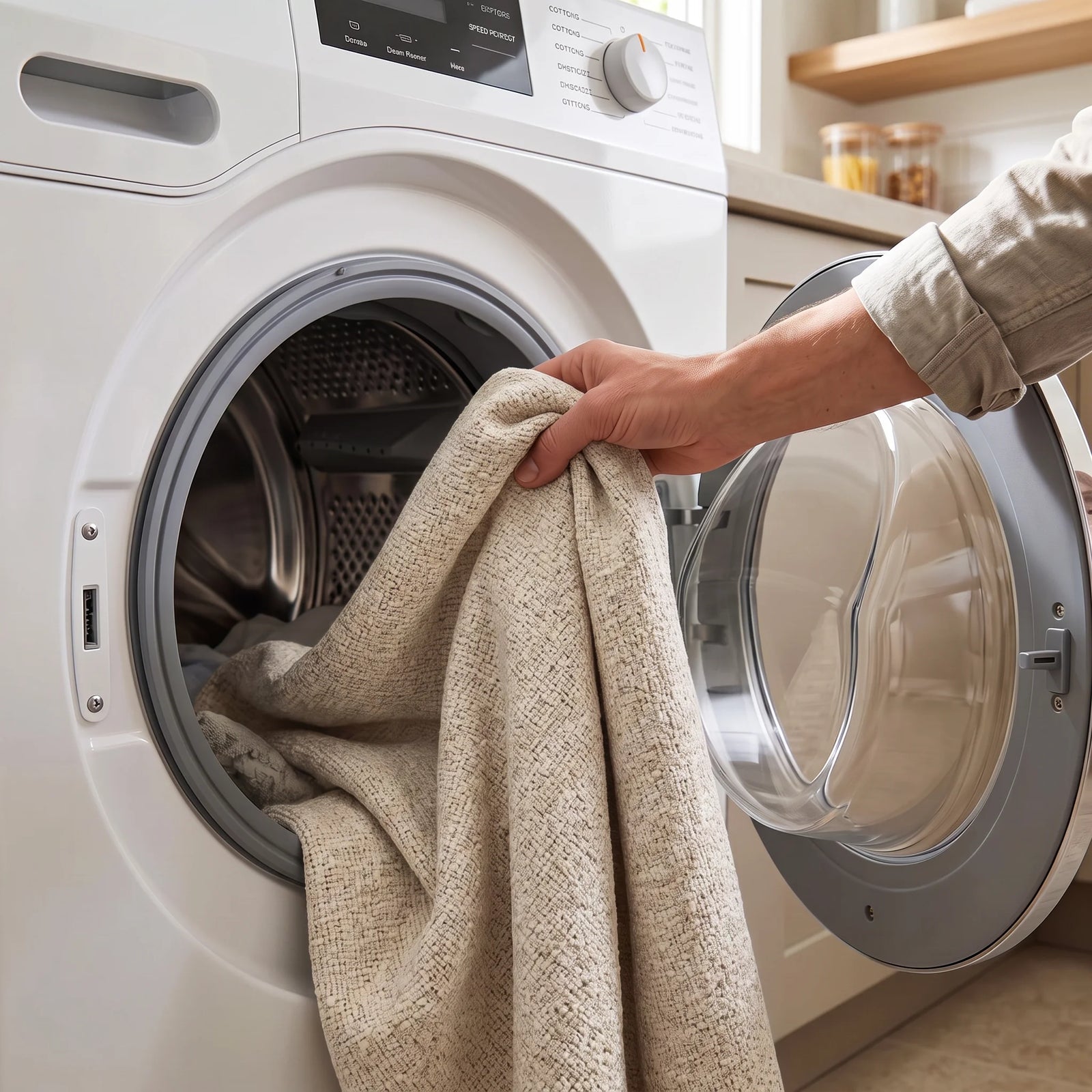 Machine-Washable Chenille Fabric