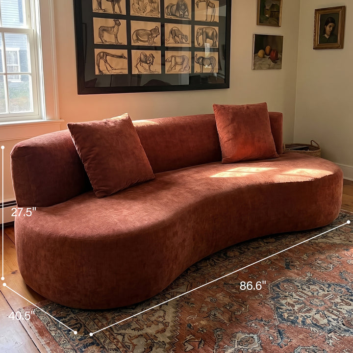 Freya Curved Sofa