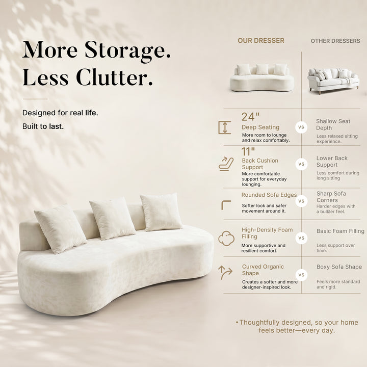 Freya Curved Sofa