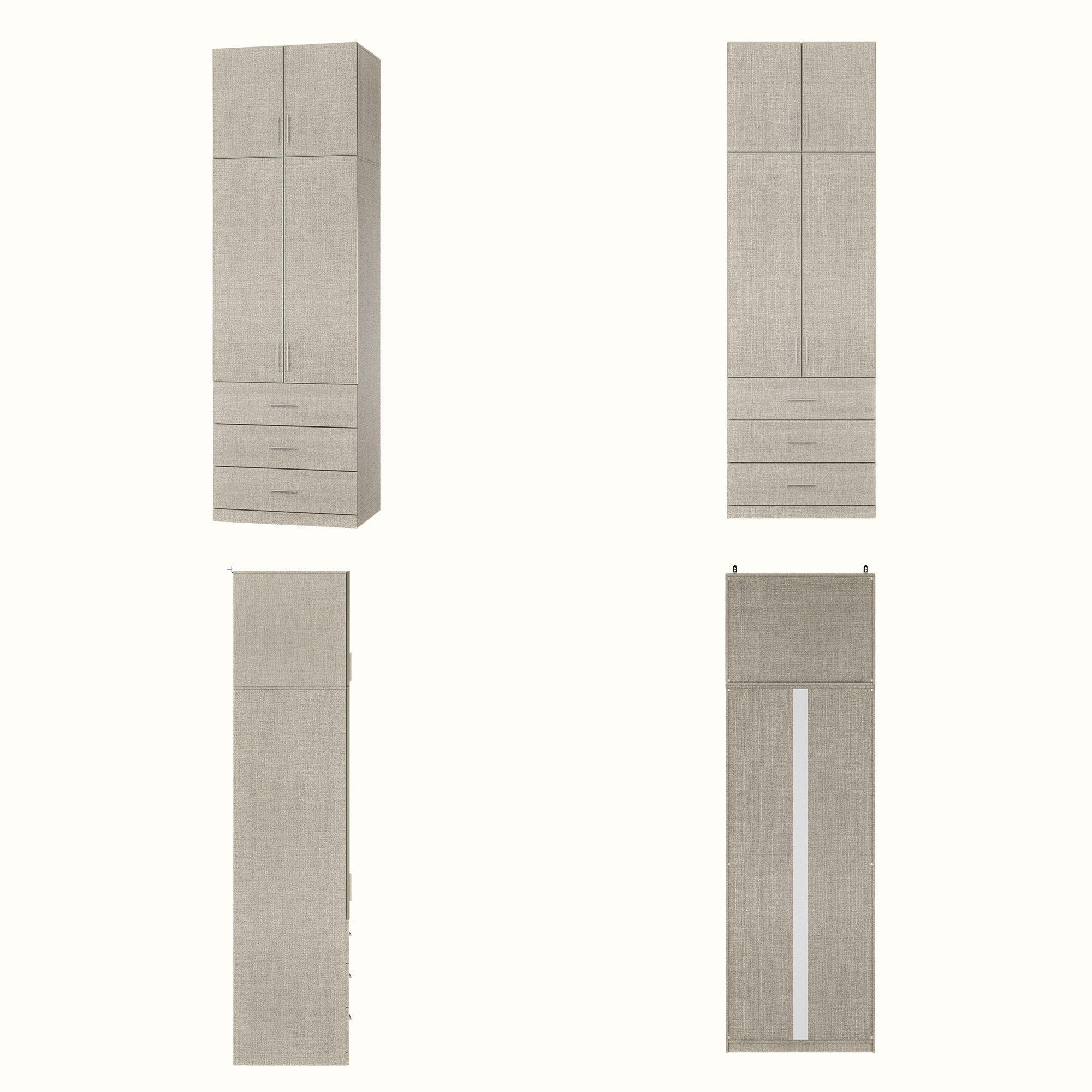 Tela Compact Grand Wardrobe Set