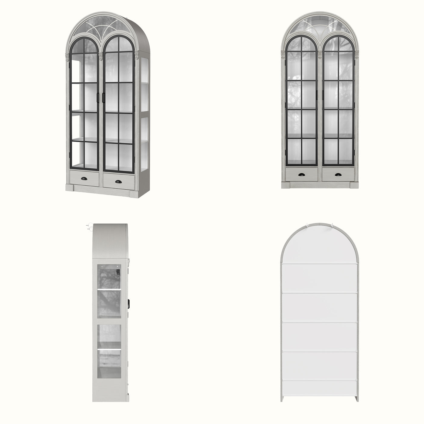 Relievo Gallery Glass Cabinet