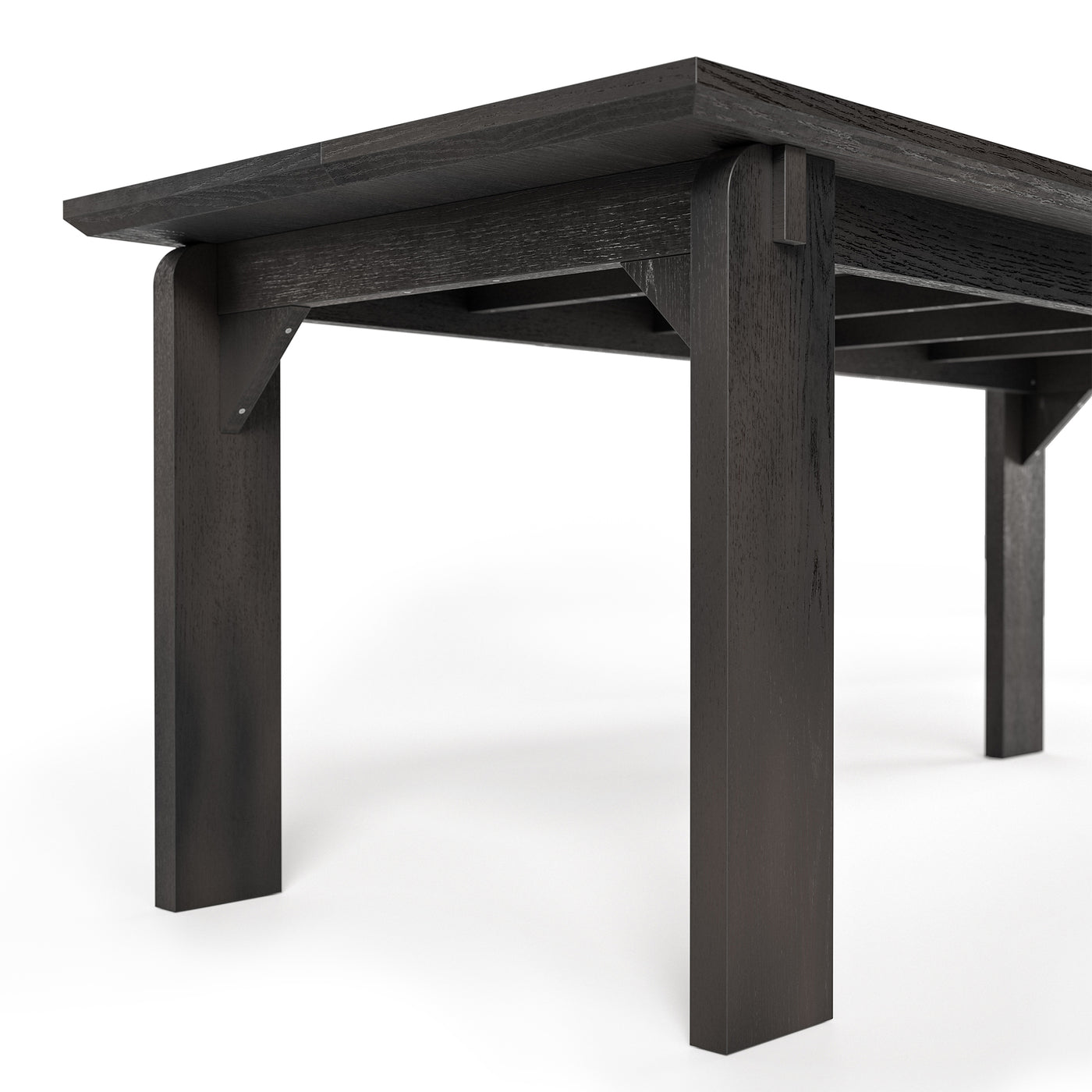 Black Walnut Solid Wood Dining Table